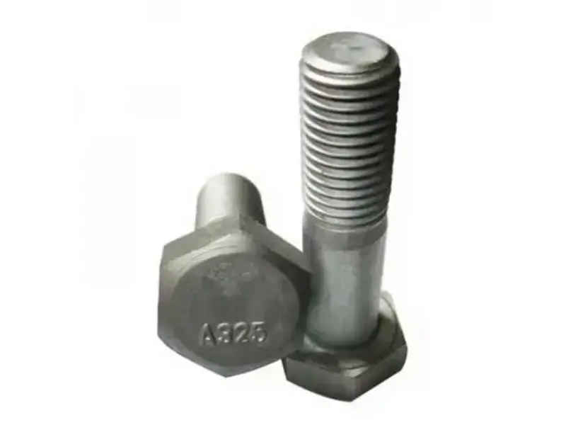 ASTM A325 ヘビー六角構造ボルト炭素鋼高張力ボルト: 鋼構造用の信頼性の高いファスナー