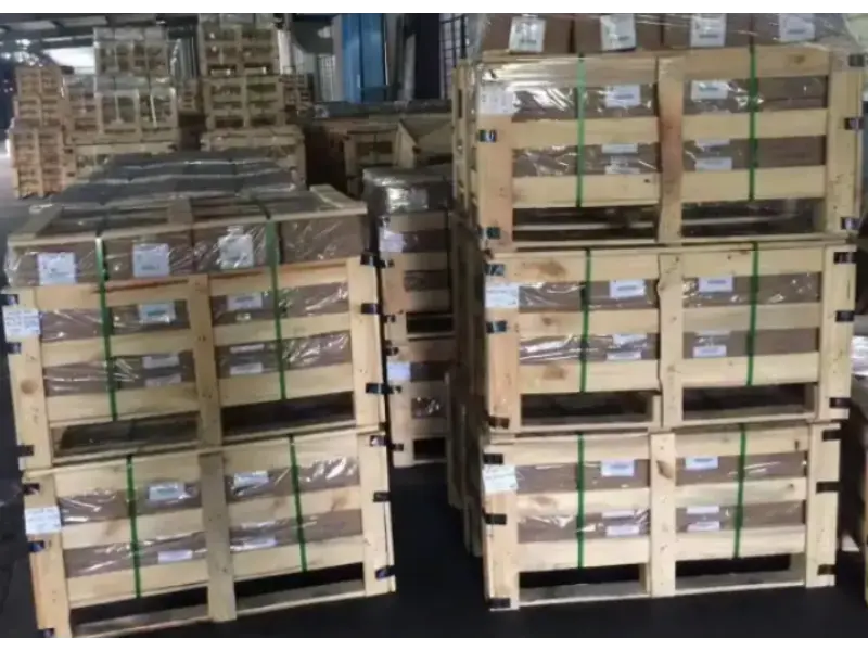 Fastener finished goods sorting and packaging workshop for DIN94 split pin order